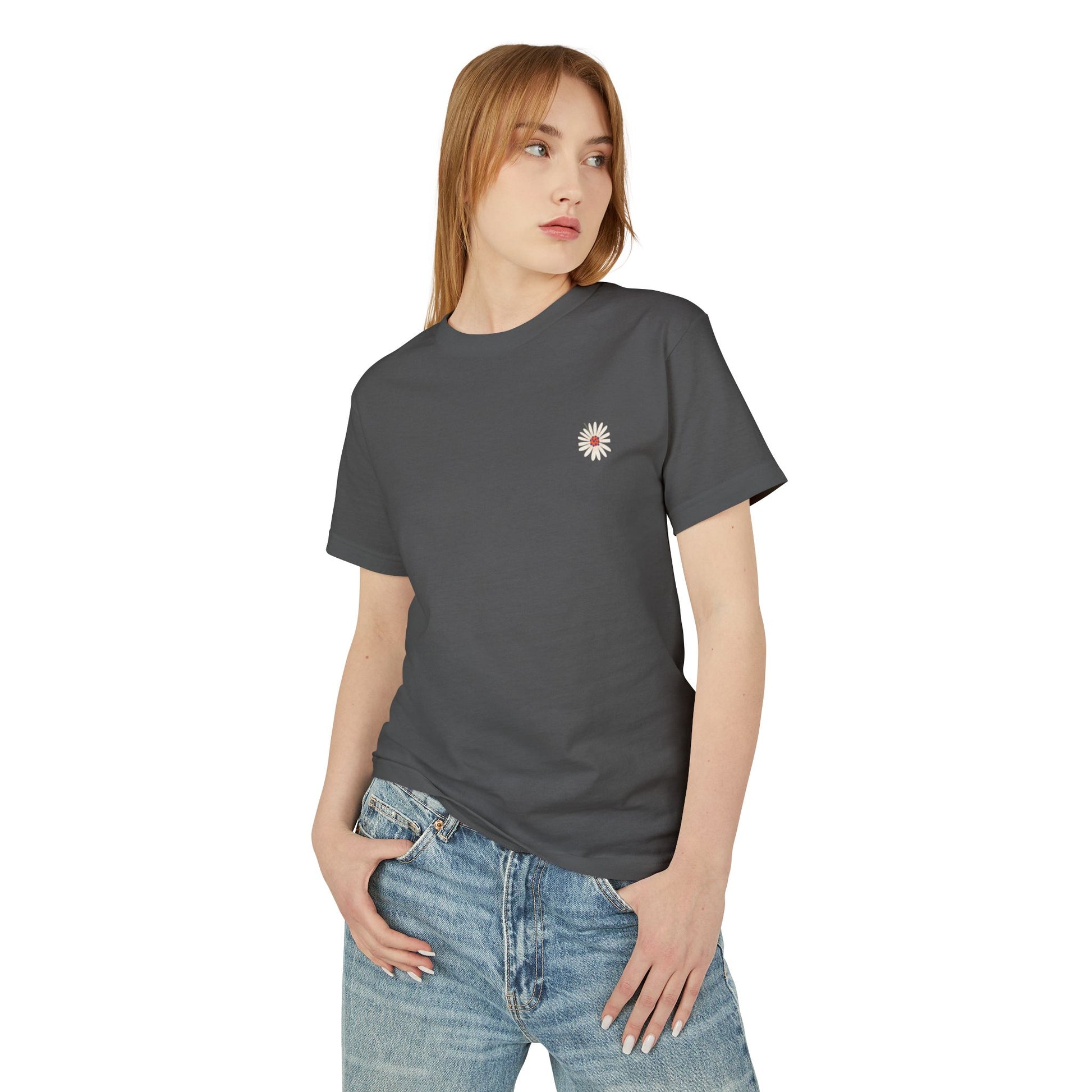 Moodly "Self-Care Isn’t Selfish" Unisex Garment-Dyed T-Shirt – Comfortable, Sustainable Everyday Wear